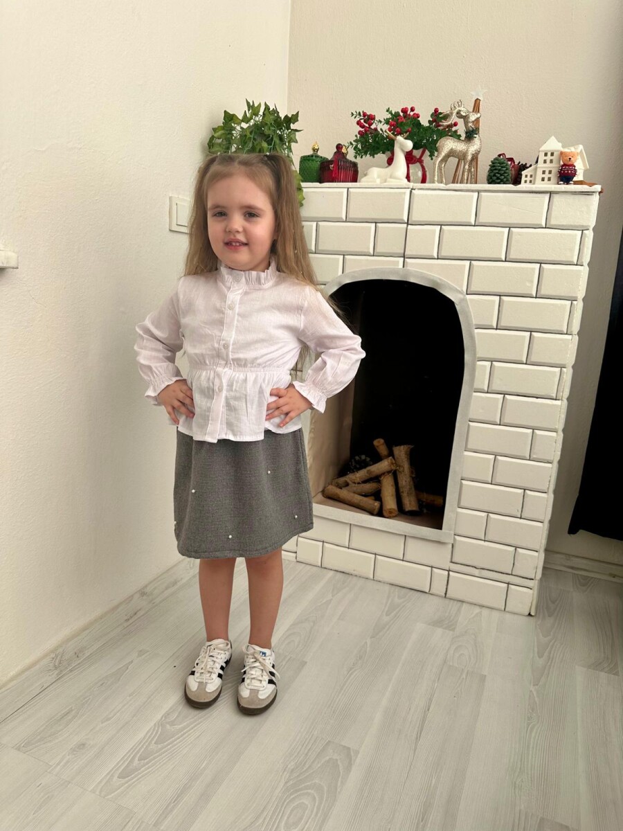 5-Piece Pearl Buttoned Tweed Suit 2-10Y - Producer: KidsRoom - Wholesale Kids & Baby Clothes From Turkey - TheBS Kids