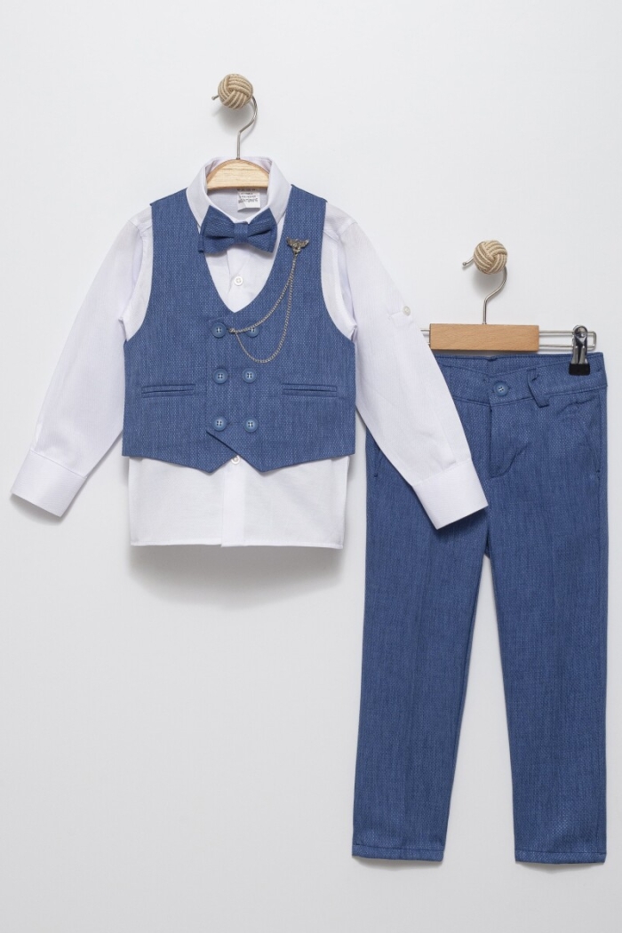 6 Button Tuxedo Full Suit 2-5Y - Producer: Terry - Wholesale Kids & Baby Clothes From Turkey - TheBS Kids