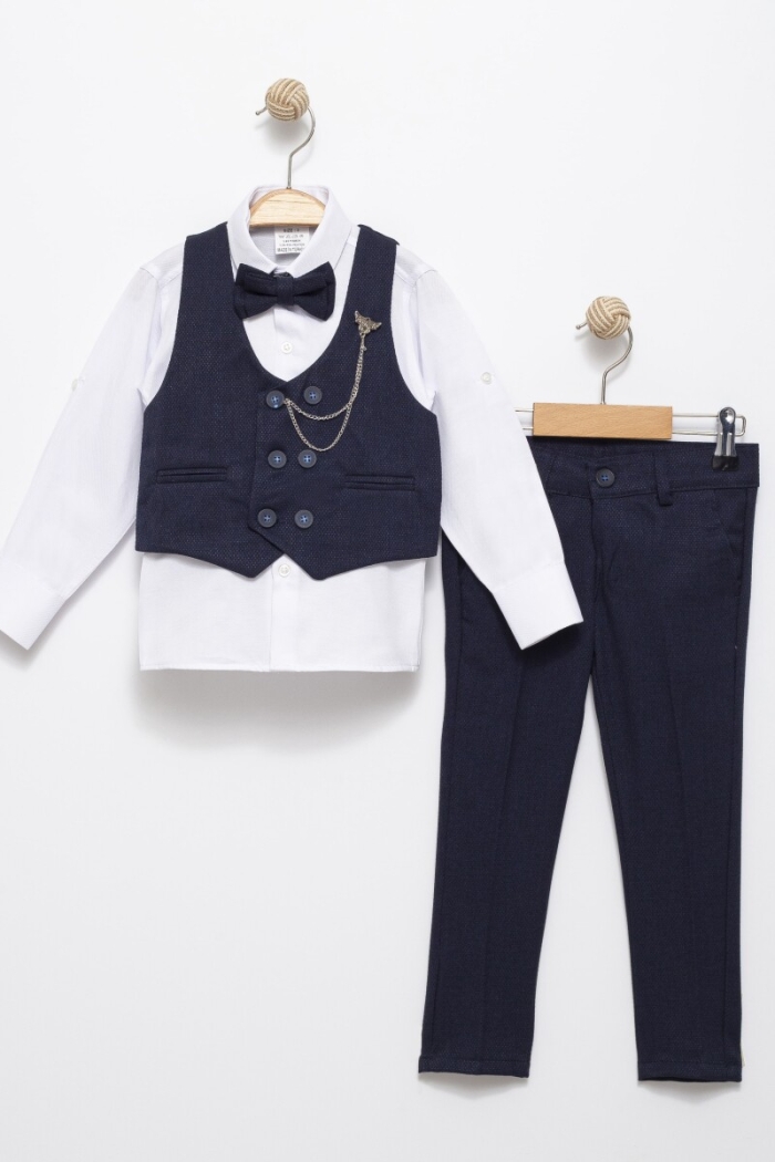6 Button Tuxedo Full Suit 2-5Y - Producer: Terry - Wholesale Kids & Baby Clothes From Turkey - TheBS Kids