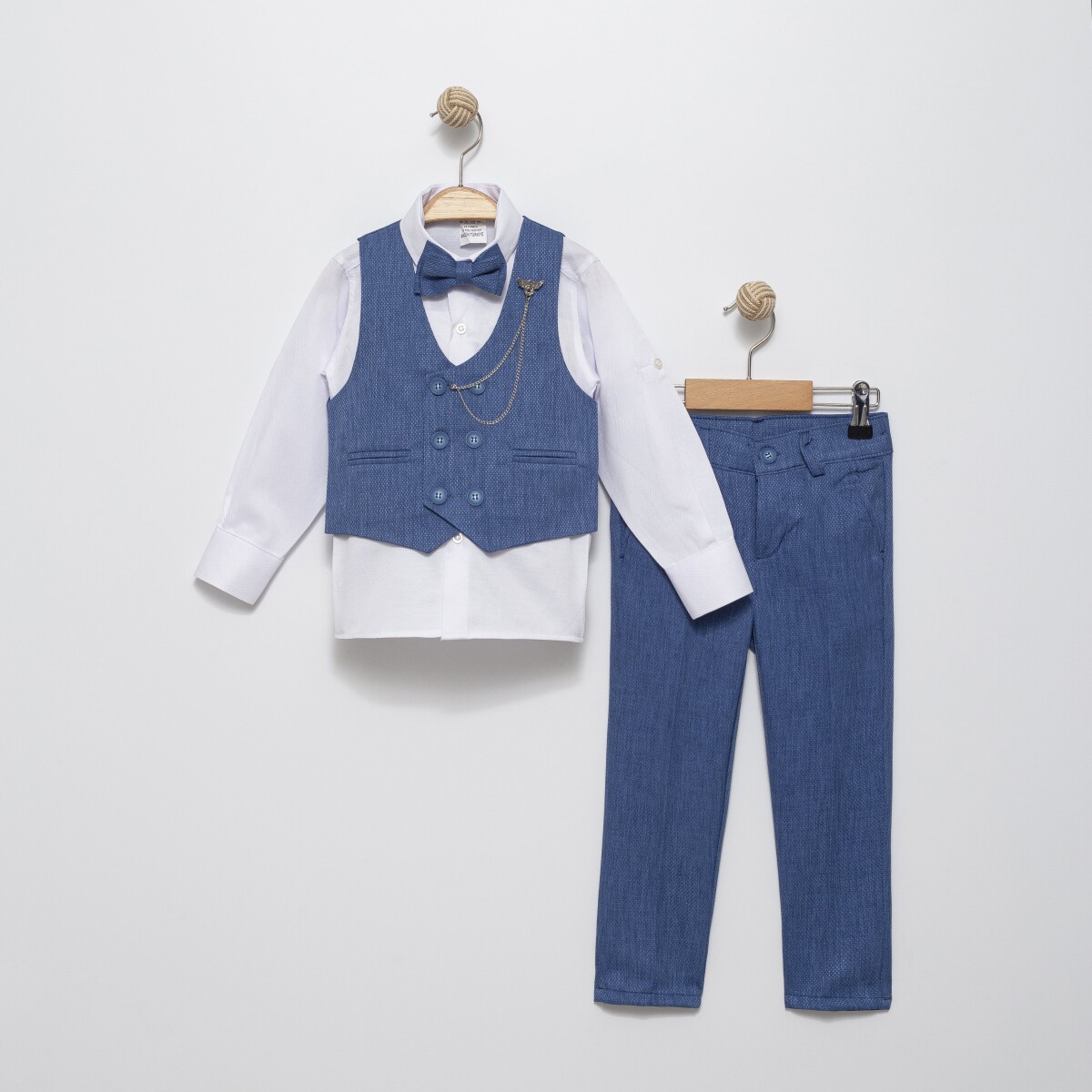 6 Button Vest Tuxedo Full Suit 10-13Y - Producer: Terry - Wholesale Kids & Baby Clothes From Turkey - TheBS Kids