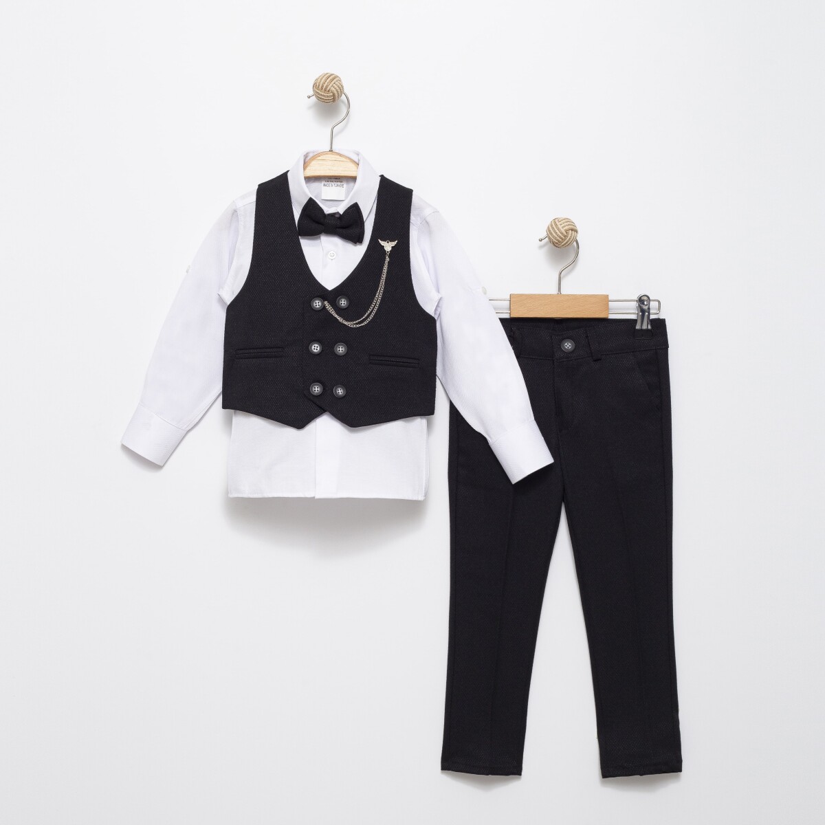6 Button Vest Tuxedo Full Suit 6-9Y - Producer: Terry - Wholesale Kids & Baby Clothes From Turkey - TheBS Kids
