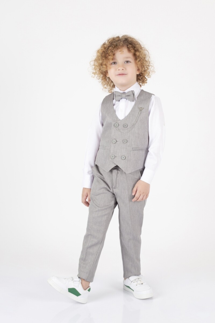 6 Button Vest Tuxedo Full Suit 6-9Y - Producer: Terry - Wholesale Kids & Baby Clothes From Turkey - TheBS Kids