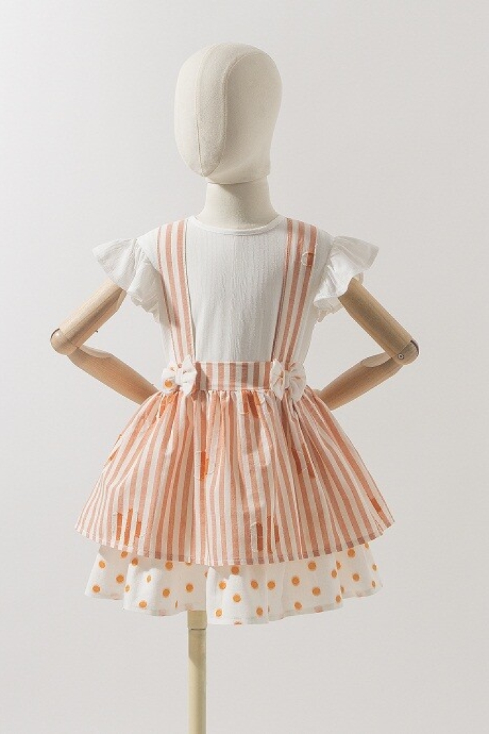 Baby Girl Overalls with Striped 6-18M - Producer: Wecan - Wholesale Kids & Baby Clothes From Turkey - TheBS Kids