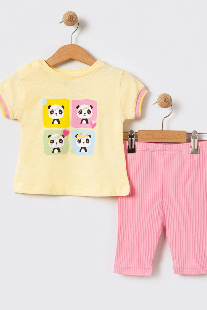 Baby Girl Two Piece Set 6-18M - Producer: Tuffy - Wholesale Kids & Baby Clothes From Turkey - TheBS Kids