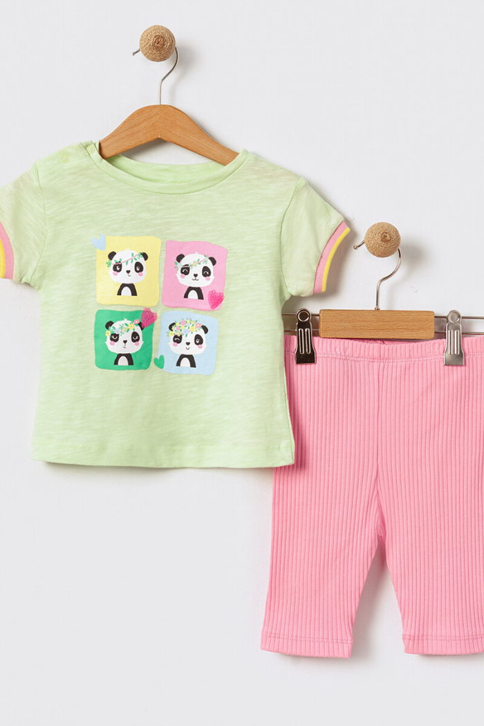 Baby Girl Two Piece Set 6-18M - Producer: Tuffy - Wholesale Kids & Baby Clothes From Turkey - TheBS Kids