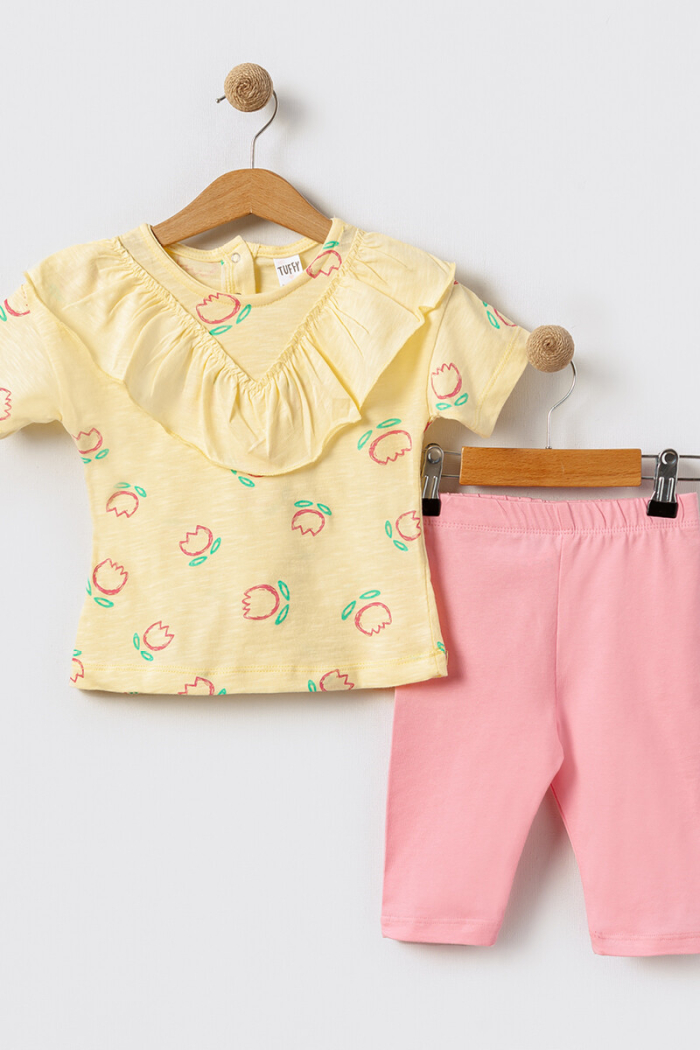 Baby Girl Two Piece Set 6-18M - Producer: Tuffy - Wholesale Kids & Baby Clothes From Turkey - TheBS Kids