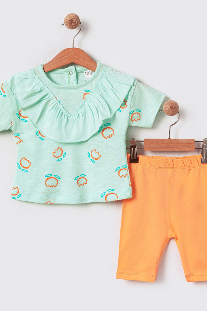Baby Girl Two Piece Set 6-18M - Producer: Tuffy - Wholesale Kids & Baby Clothes From Turkey - TheBS Kids