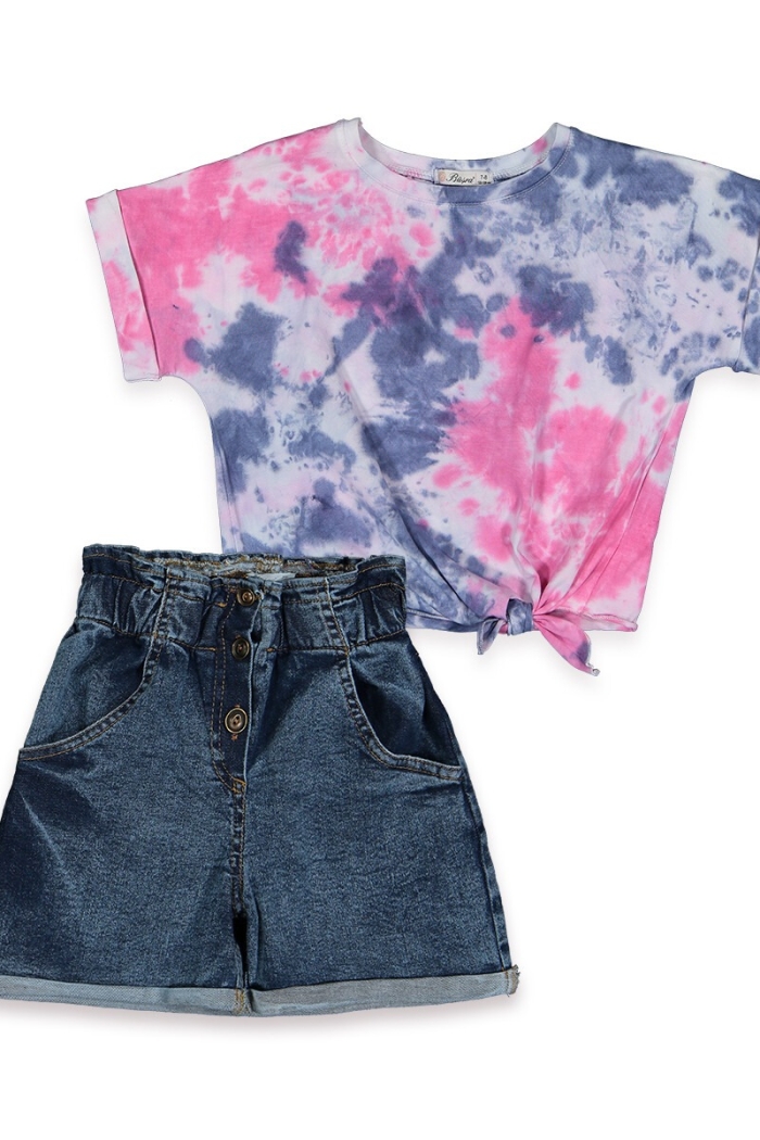 Batik Girl Set - Producer: Büşra Bebe - Wholesale Kids & Baby Clothes From Turkey - TheBS Kids