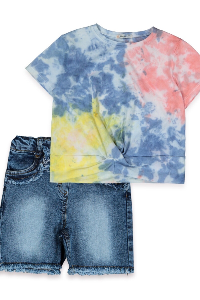 Batik Short Set - Producer: Büşra Bebe - Wholesale Kids & Baby Clothes From Turkey - TheBS Kids