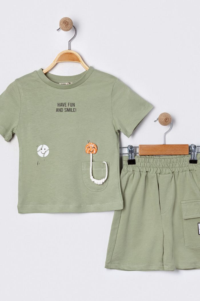 Boy's Double Shorts Set 2-5Y - Producer: Tuffy - Wholesale Kids & Baby Clothes From Turkey - TheBS Kids
