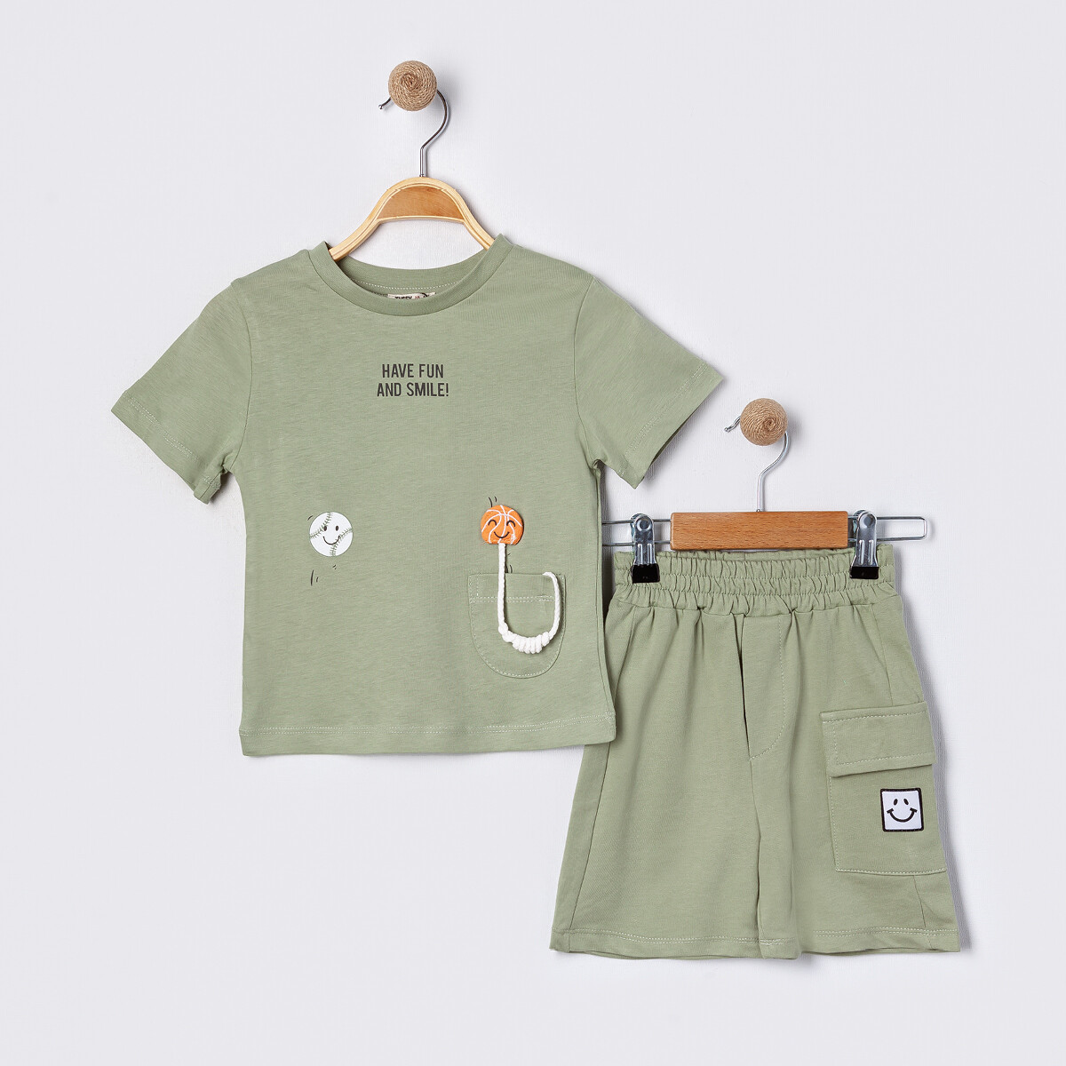 Boy's Double Shorts Set 2-5Y - Producer: Tuffy - Wholesale Kids & Baby Clothes From Turkey - TheBS Kids