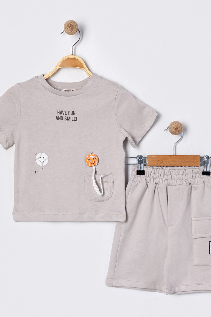 Boy's Double Shorts Set 2-5Y - Producer: Tuffy - Wholesale Kids & Baby Clothes From Turkey - TheBS Kids