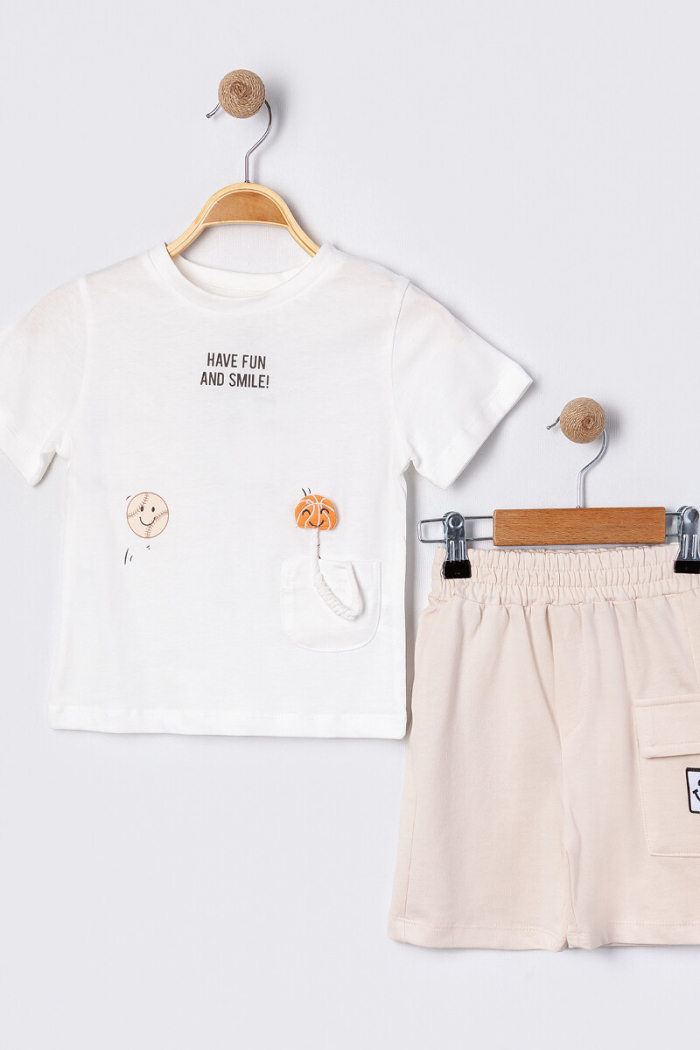 Boy's Double Shorts Set 2-5Y - Producer: Tuffy - Wholesale Kids & Baby Clothes From Turkey - TheBS Kids
