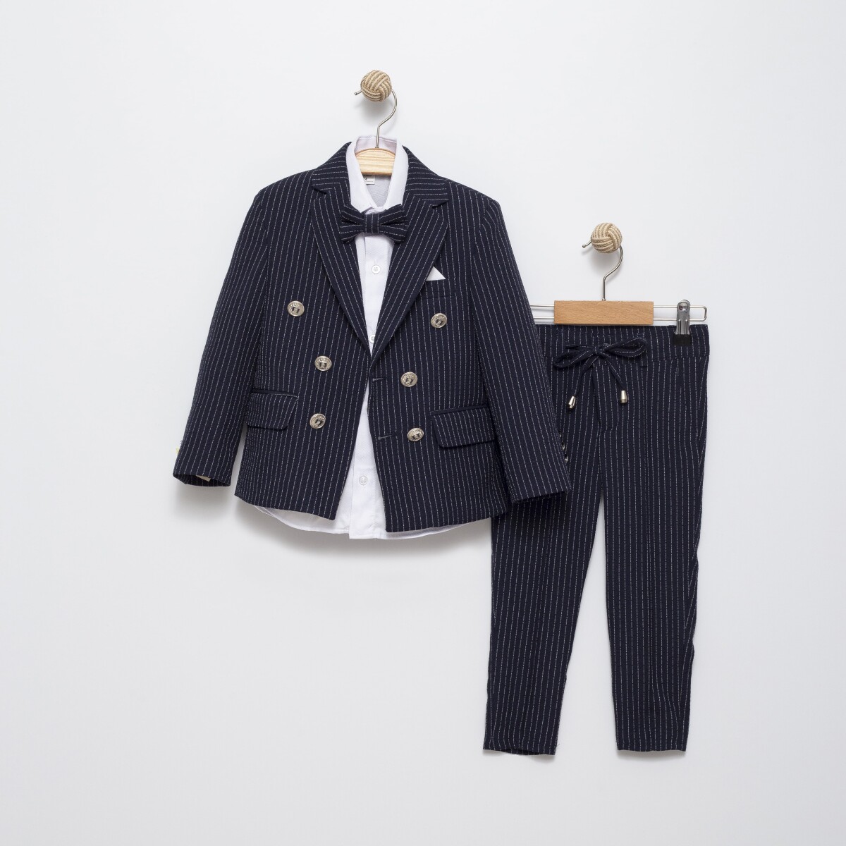 Double Breasted Jacket Vest Full Suit 3-7Y - Producer: Terry - Wholesale Kids & Baby Clothes From Turkey - TheBS Kids