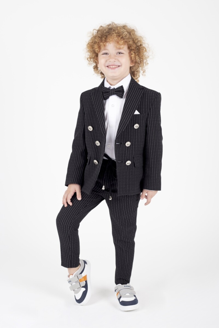 Double Breasted Jacket Vest Full Suit 8-12Y - Producer: Terry - Wholesale Kids & Baby Clothes From Turkey - TheBS Kids