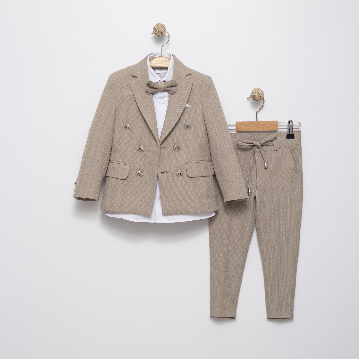 Double Breasted Jacket Vest Full Suit 8-12Y - Producer: Terry - Wholesale Kids & Baby Clothes From Turkey - TheBS Kids
