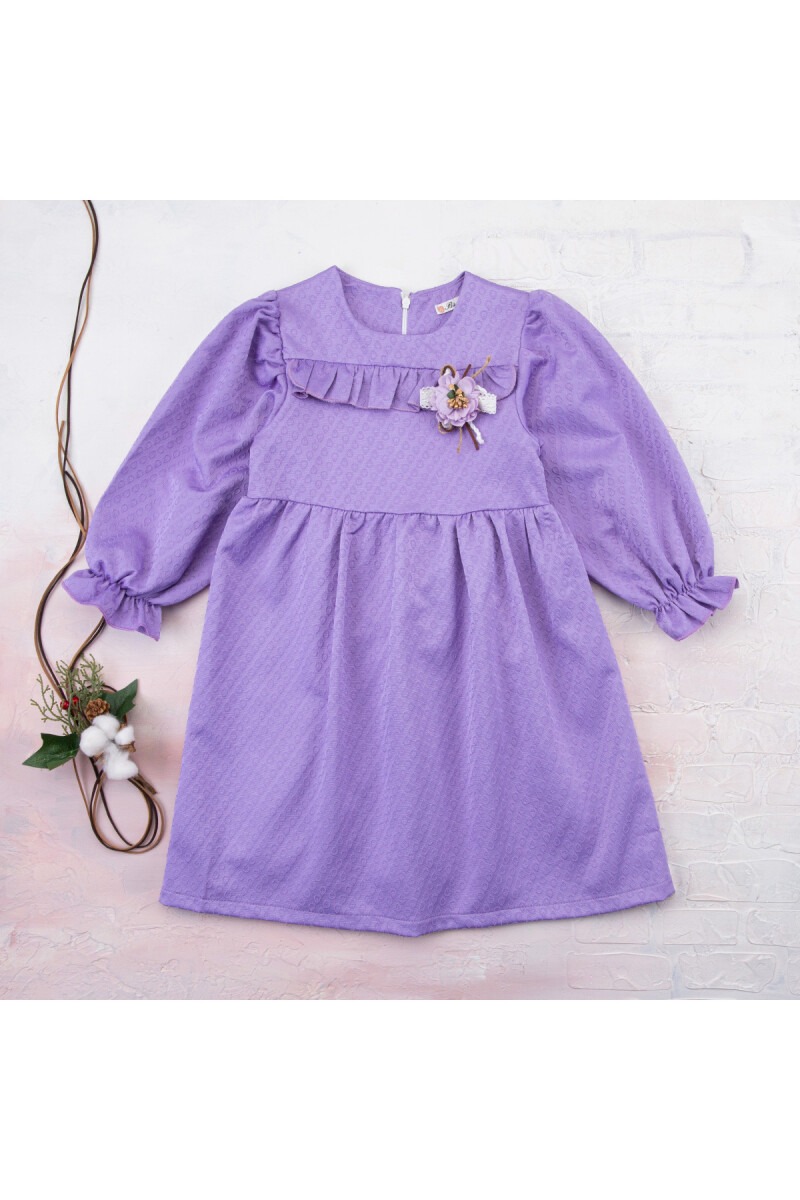 Drop Jacquard Dress - Producer: Büşra Bebe - Wholesale Kids & Baby Clothes From Turkey - TheBS Kids