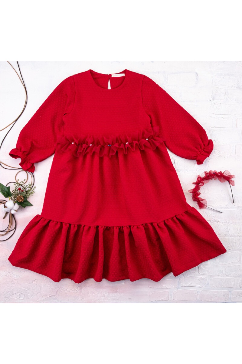 Feraye Dress - Producer: Büşra Bebe - Wholesale Kids & Baby Clothes From Turkey - TheBS Kids