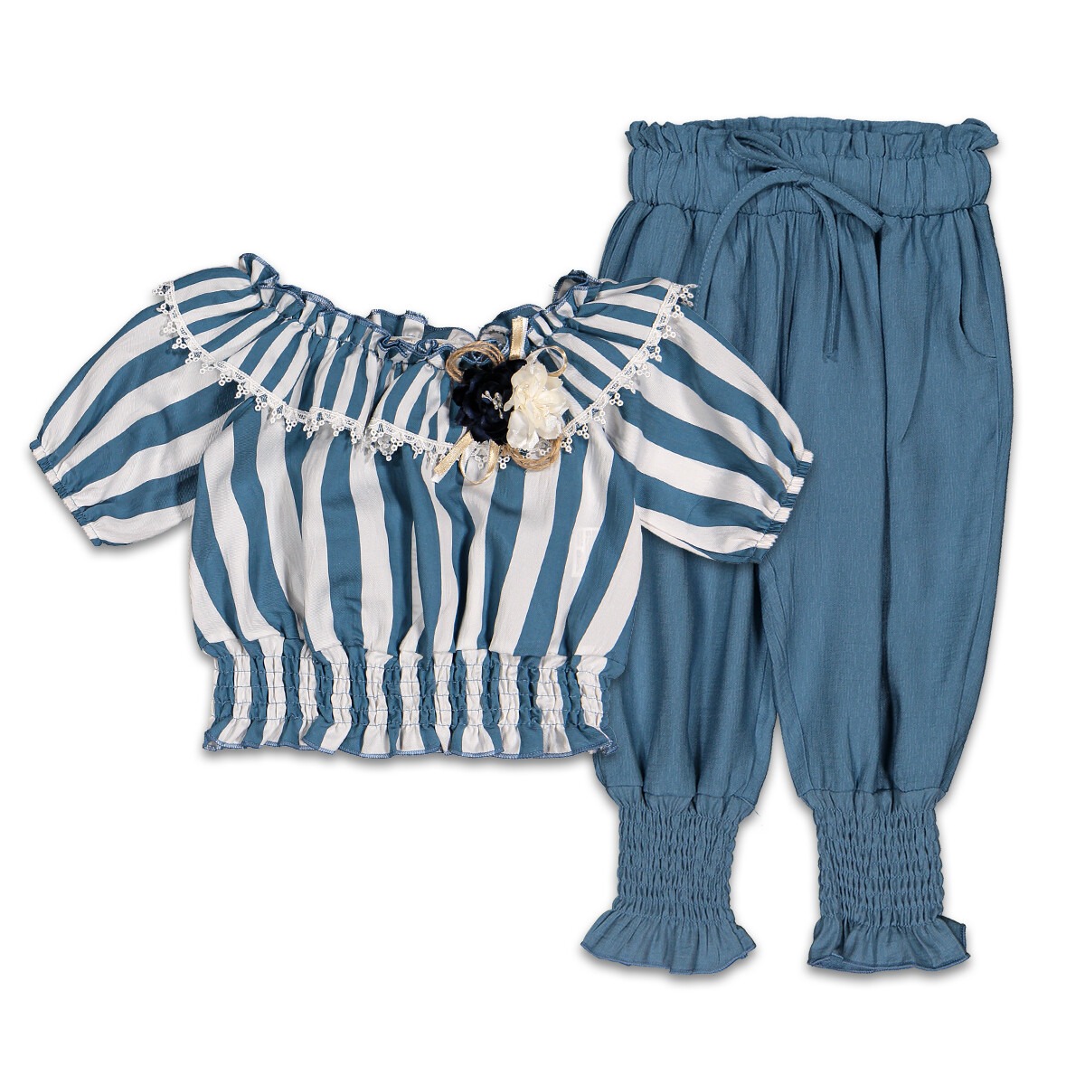 Gipe Airobin Girl Set - Producer: Büşra Bebe - Wholesale Kids & Baby Clothes From Turkey - TheBS Kids
