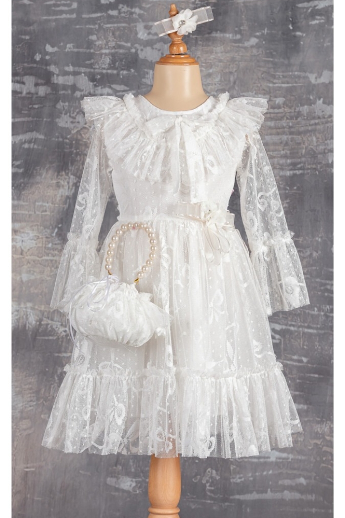 Girl Dressy with Bag 6-12Y - Producer: Tivido - Wholesale Kids & Baby Clothes From Turkey - TheBS Kids