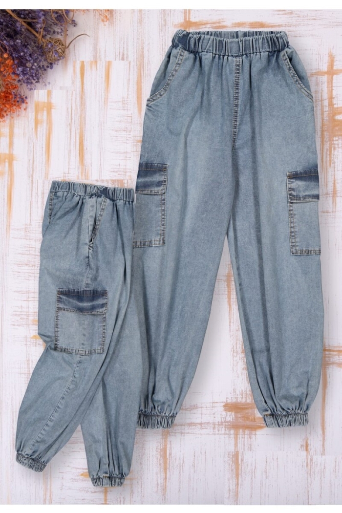 Girl Jean Pants 7-10Y - Producer: Büşra Bebe - Wholesale Kids & Baby Clothes From Turkey - TheBS Kids