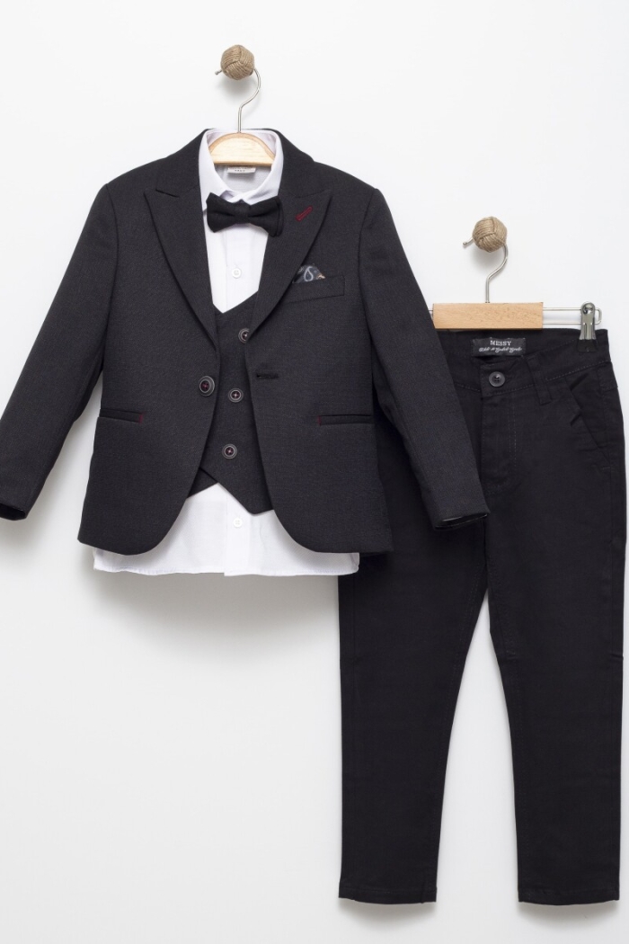 Handkerchief Jacket Vest Sports Suit 1-4Y - Producer: Terry - Wholesale Kids & Baby Clothes From Turkey - TheBS Kids