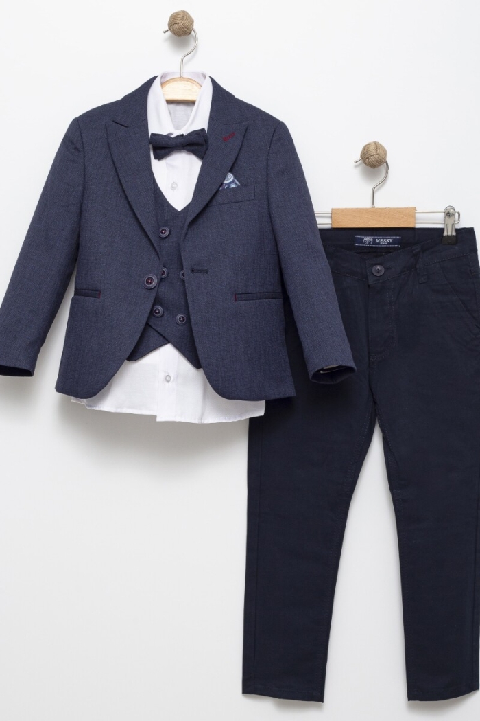 Handkerchief Jacket Vest Sports Suit 1-4Y - Producer: Terry - Wholesale Kids & Baby Clothes From Turkey - TheBS Kids