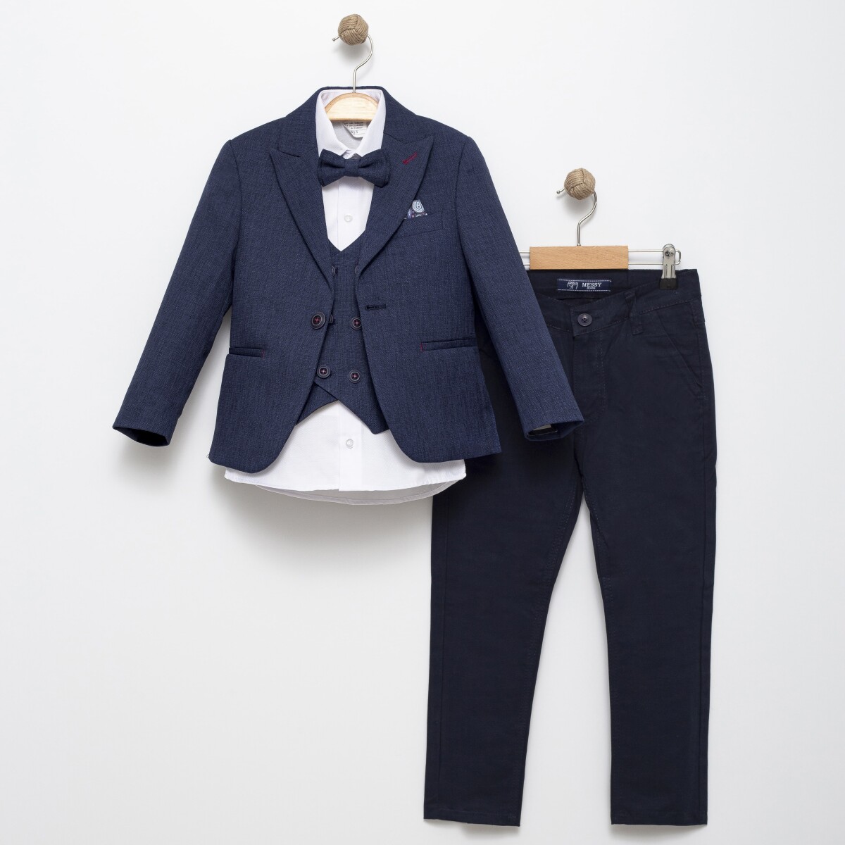 Handkerchief Jacket Vest Sports Suit 10-14Y - Producer: Terry - Wholesale Kids & Baby Clothes From Turkey - TheBS Kids