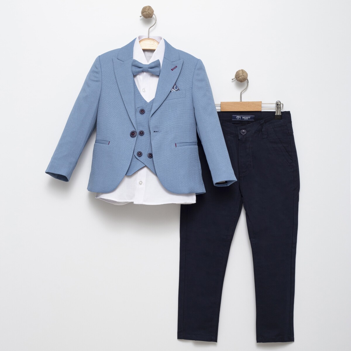 Handkerchief Jacket Vest Sports Suit 10-14Y - Producer: Terry - Wholesale Kids & Baby Clothes From Turkey - TheBS Kids