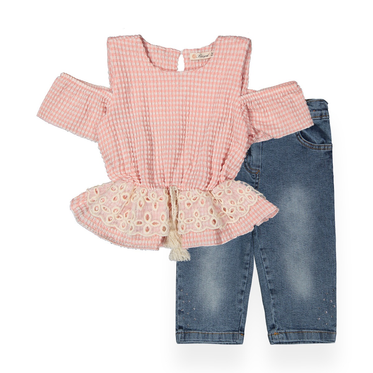 Lace Capri Set - Producer: Büşra Bebe - Wholesale Kids & Baby Clothes From Turkey - TheBS Kids