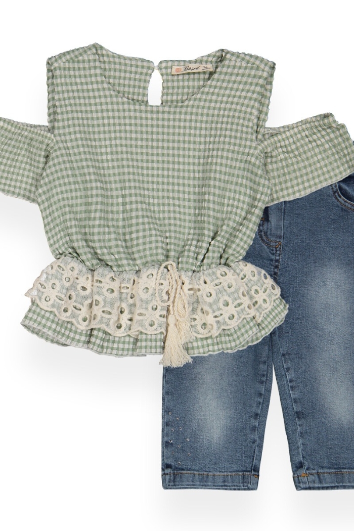 Lace Capri Set - Producer: Büşra Bebe - Wholesale Kids & Baby Clothes From Turkey - TheBS Kids