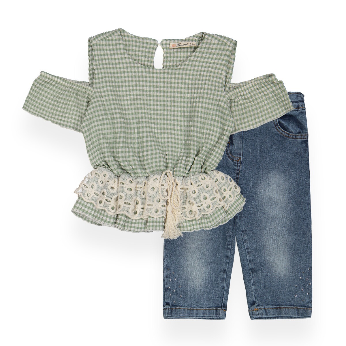 Lace Capri Set - Producer: Büşra Bebe - Wholesale Kids & Baby Clothes From Turkey - TheBS Kids