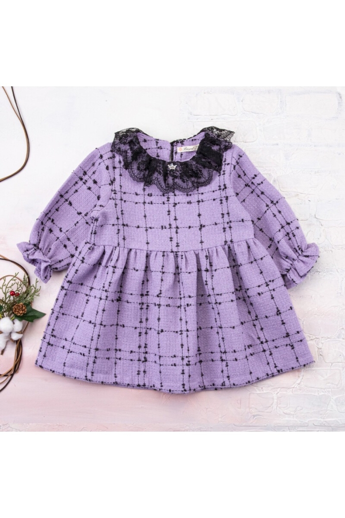 Plaid Dress - Producer: Büşra Bebe - Wholesale Kids & Baby Clothes From Turkey - TheBS Kids