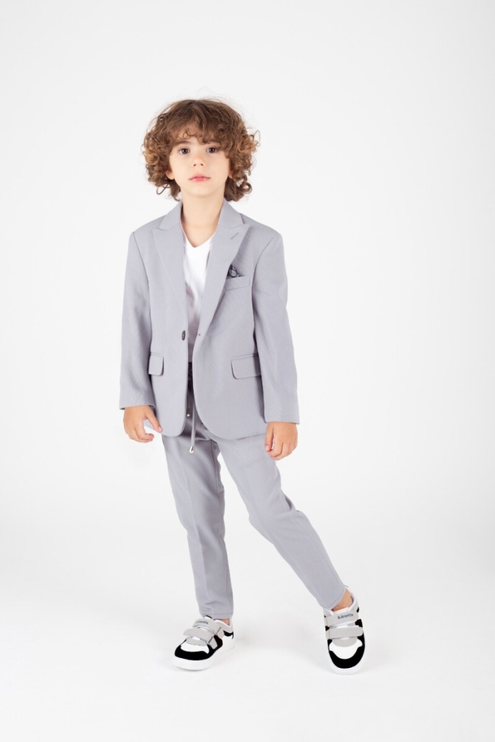 Sapphire T-shirt Jacket Full Set 3-7Y - Producer: Terry - Wholesale Kids & Baby Clothes From Turkey - TheBS Kids