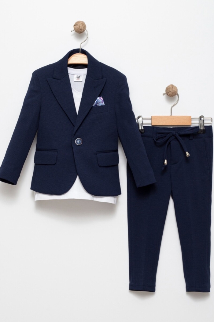 Sapphire Tracksuit Jacket Full Set 8-12Y - Producer: Terry - Wholesale Kids & Baby Clothes From Turkey - TheBS Kids