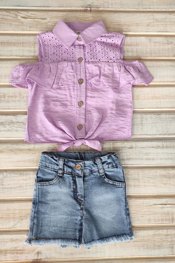 Set With Shorts - Producer: Büşra Bebe - Wholesale Kids & Baby Clothes From Turkey - TheBS Kids