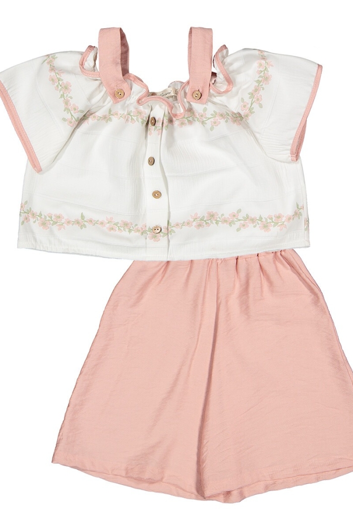 Spring Capri Set - Producer: Büşra Bebe - Wholesale Kids & Baby Clothes From Turkey - TheBS Kids