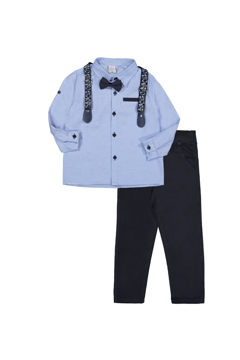 Suit Set with Oxford Shirt 5-8Y - Producer: Terry - Wholesale Kids & Baby Clothes From Turkey - TheBS Kids