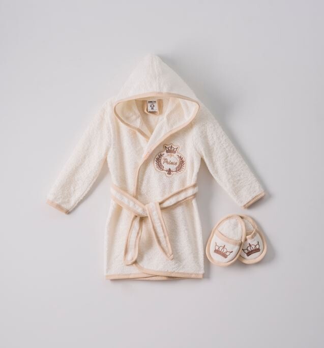 Wholesale 2-Piece Baby Boys Bathrobe 1-4Y - Producer: Ramel Kids - Wholesale Kids & Baby Clothes From Turkey - TheBS Kids