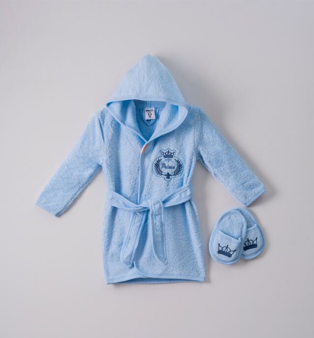 Wholesale 2-Piece Baby Boys Bathrobe 1-4Y - Producer: Ramel Kids - Wholesale Kids & Baby Clothes From Turkey - TheBS Kids