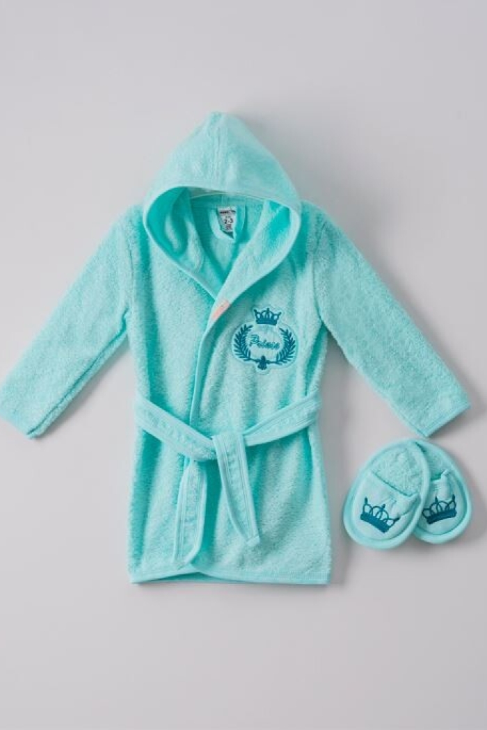 Wholesale 2-Piece Baby Boys Bathrobe 1-4Y - Producer: Ramel Kids - Wholesale Kids & Baby Clothes From Turkey - TheBS Kids
