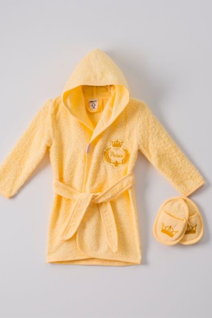 Wholesale 2-Piece Baby Boys Bathrobe 1-4Y - Producer: Ramel Kids - Wholesale Kids & Baby Clothes From Turkey - TheBS Kids
