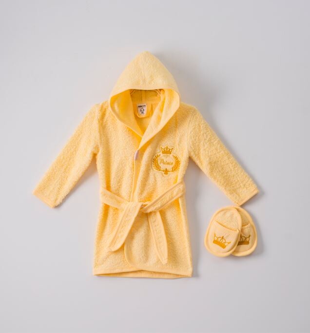 Wholesale 2-Piece Baby Boys Bathrobe 1-4Y - Producer: Ramel Kids - Wholesale Kids & Baby Clothes From Turkey - TheBS Kids