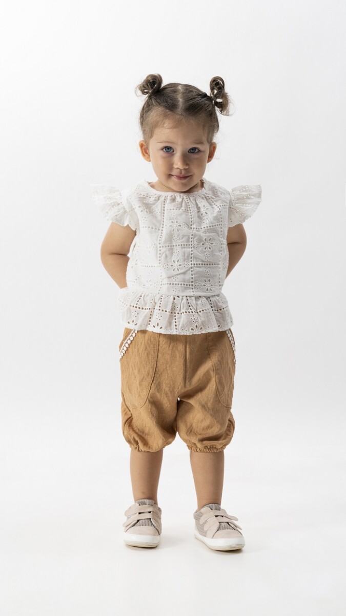 Wholesale 2-Piece Baby Girls Blouse Set With Shorts 6-18M - Producer: Wecan - Wholesale Kids & Baby Clothes From Turkey - TheBS Kids