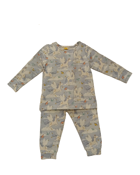 Wholesale 2-Piece Baby Girls Unicorn Set Busra Bebe - Producer: Büşra Bebe - Wholesale Kids & Baby Clothes From Turkey - TheBS Kids