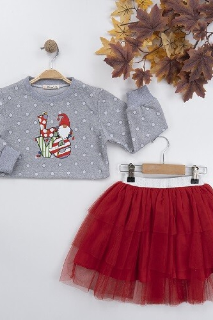 Wholesale 2-Piece Girls Newyear Dress 3-6Y - Producer: Büşra Bebe - Wholesale Kids & Baby Clothes From Turkey - TheBS Kids