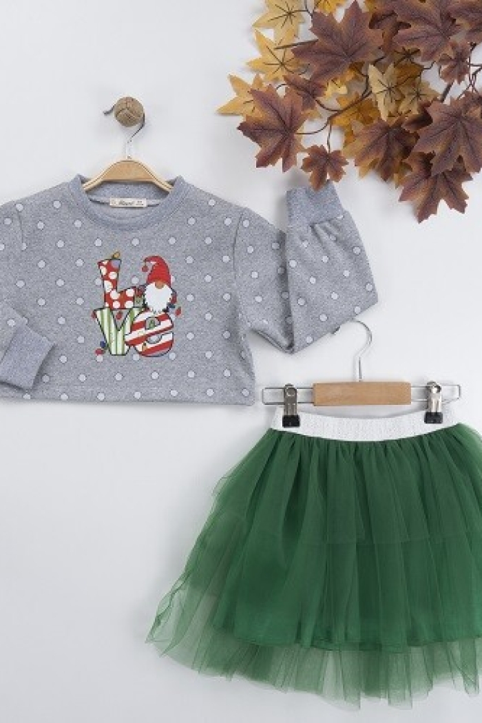 Wholesale 2-Piece Girls Newyear Dress 3-6Y - Producer: Büşra Bebe - Wholesale Kids & Baby Clothes From Turkey - TheBS Kids
