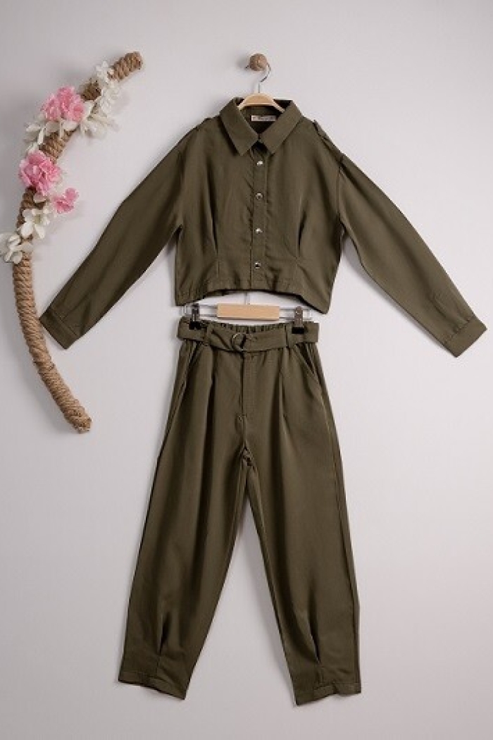 Wholesale 2-Piece Girls Pants Set 7-10Y - Producer: Büşra Bebe - Wholesale Kids & Baby Clothes From Turkey - TheBS Kids