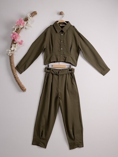 Wholesale 2-Piece Girls Pants Set 7-10Y - Producer: Büşra Bebe - Wholesale Kids & Baby Clothes From Turkey - TheBS Kids
