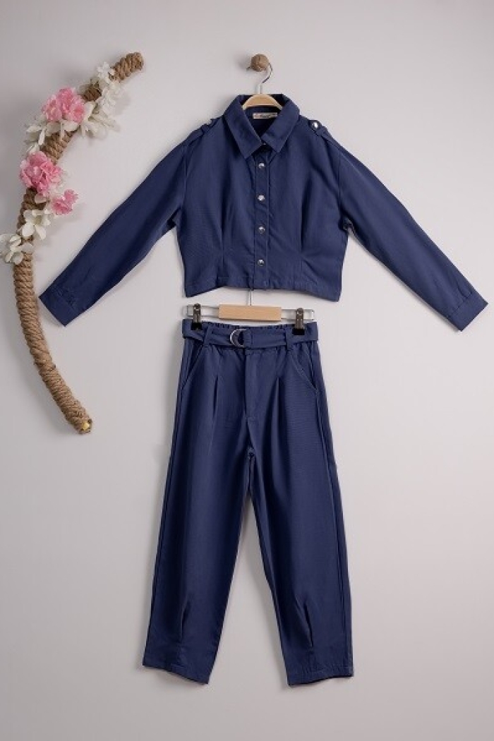 Wholesale 2-Piece Girls Pants Set 7-10Y - Producer: Büşra Bebe - Wholesale Kids & Baby Clothes From Turkey - TheBS Kids